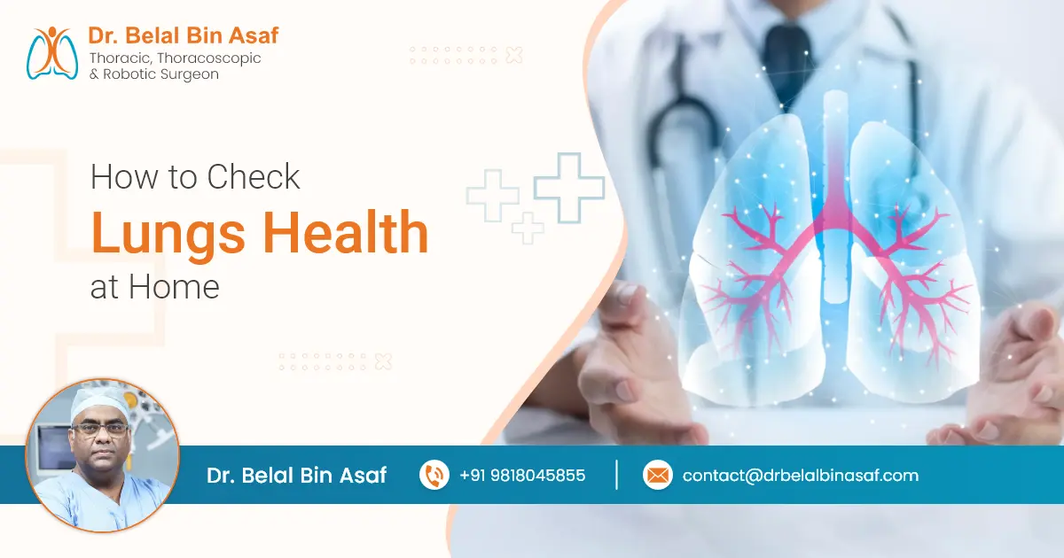 How to Check Lungs Health at Home