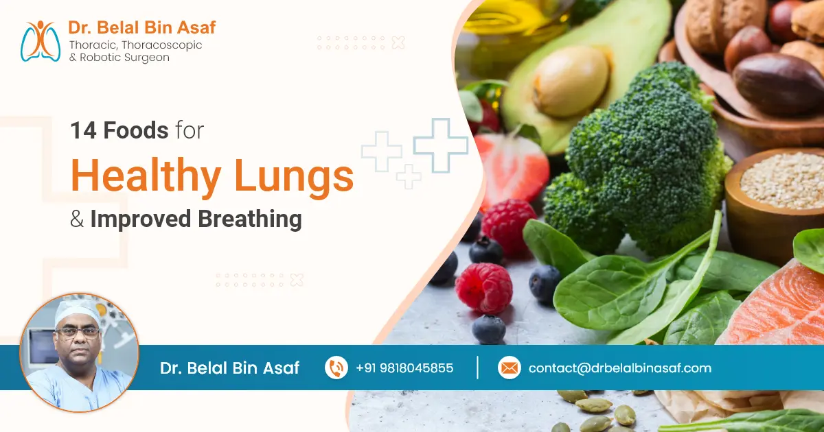 14 Foods for Healthy Lungs and Improved Breathing