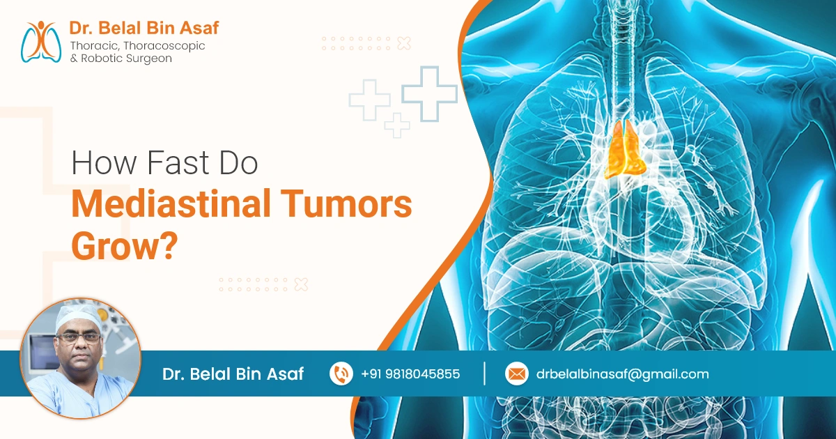 How fast do Mediastinal Tumors Grow?