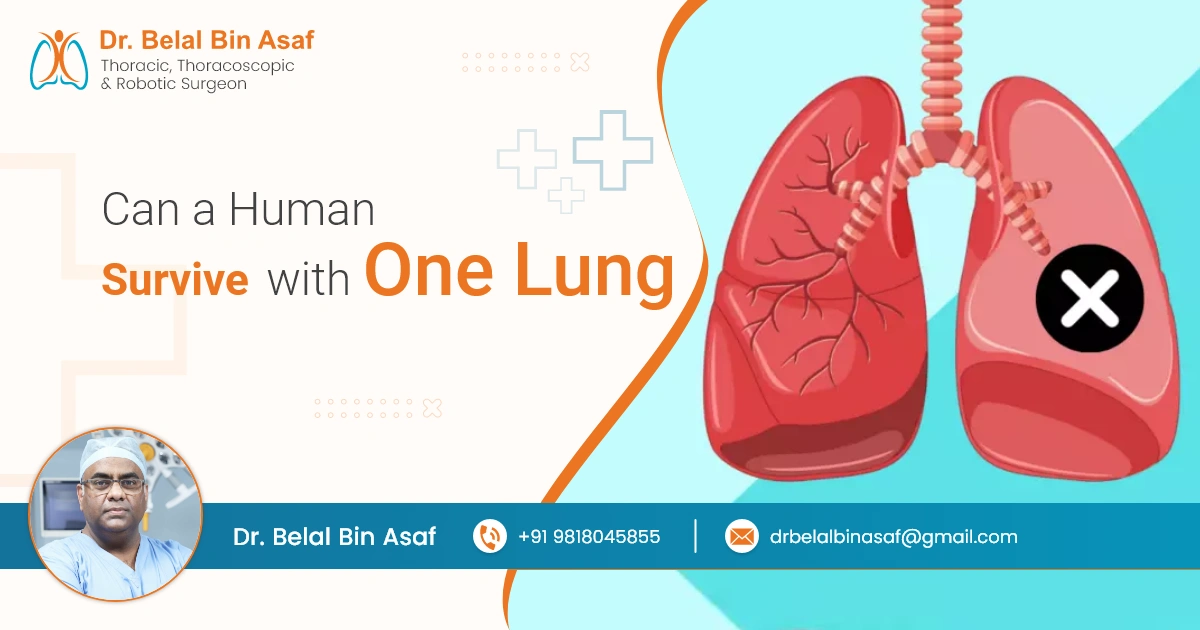 Can a Human Survive with One Lung