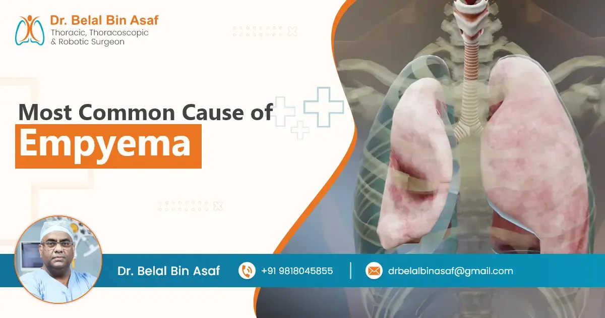 Most common Cause of Empyema