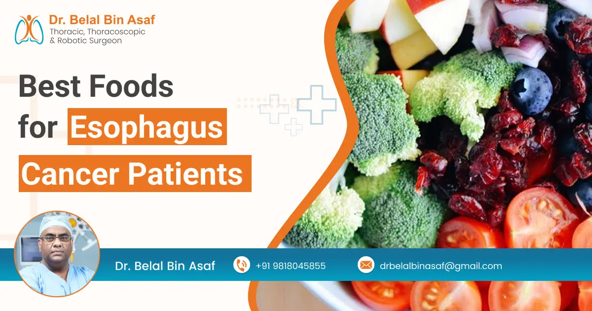 best foods for esophagus cancer patients