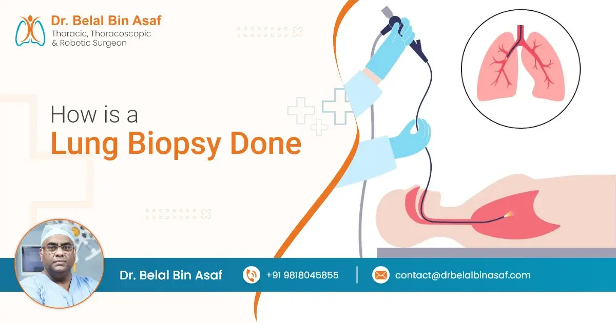 how lung biopsy is done