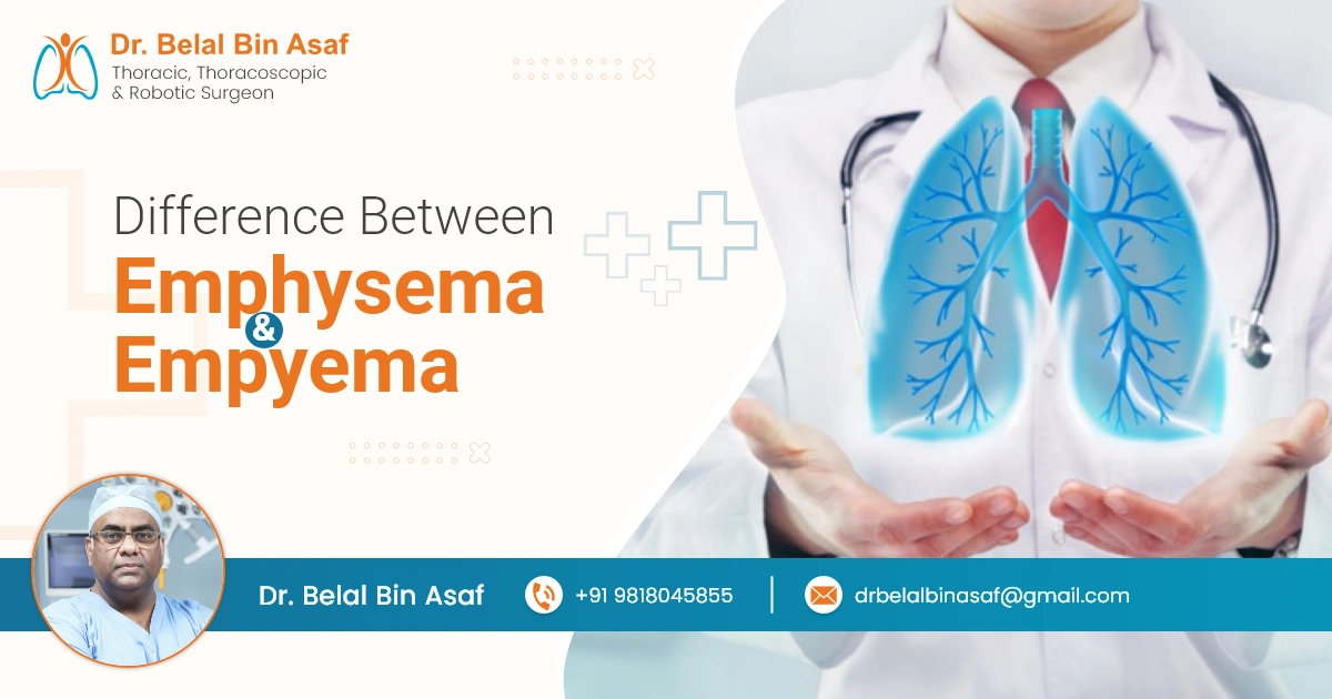 Difference Between Emphysema and Empyema