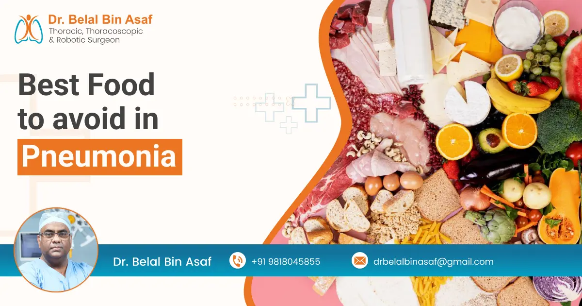 Best Foods to Avoid in Pneumonia