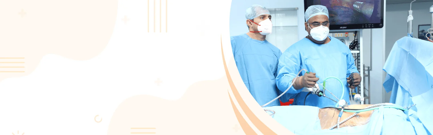 dr belal during lung surgery at medanta